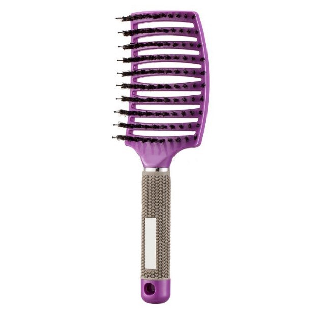 Brosse à cheveux Anti Klit Brushy Haarborstel Femmes Démêlant Cheveux Brosse À Poils En Nylon Cuir Chevelu Massage Teaser De Brosse À Cheveux Peigne