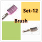 Brosse à cheveux Anti Klit Brushy Haarborstel Femmes Démêlant Cheveux Brosse À Poils En Nylon Cuir Chevelu Massage Teaser De Brosse À Cheveux Peigne