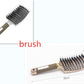 Brosse à cheveux Anti Klit Brushy Haarborstel Femmes Démêlant Cheveux Brosse À Poils En Nylon Cuir Chevelu Massage Teaser De Brosse À Cheveux Peigne