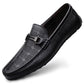 Chaussures décontractées en cuir de vachette,