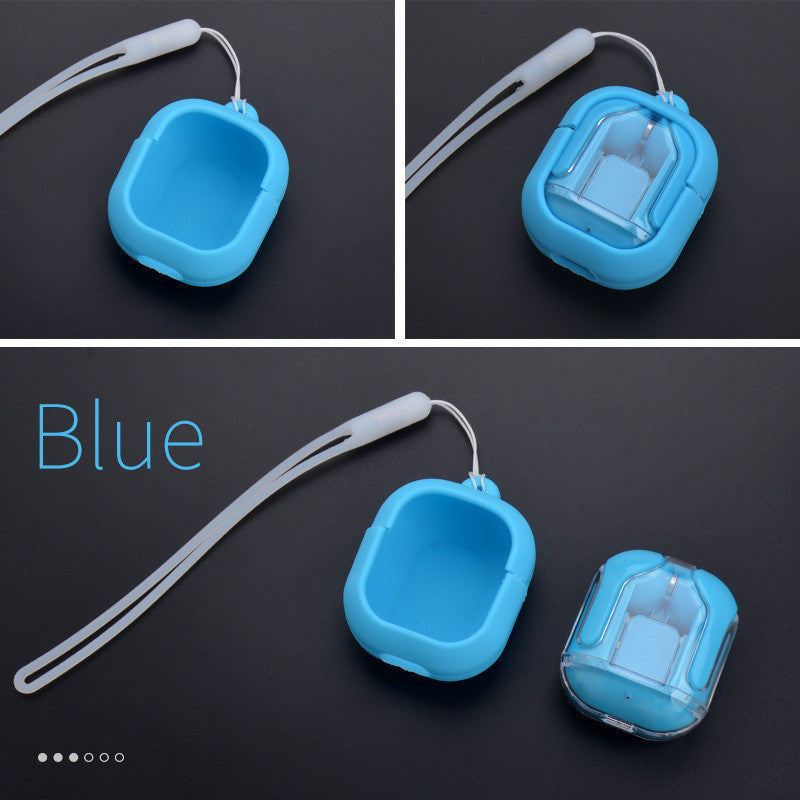 Écouteurs Bluetooth sans fil à affichage numérique transparent TWS