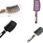 Brosse à cheveux Anti Klit Brushy Haarborstel Femmes Démêlant Cheveux Brosse À Poils En Nylon Cuir Chevelu Massage Teaser De Brosse À Cheveux Peigne