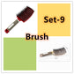 Brosse à cheveux Anti Klit Brushy Haarborstel Femmes Démêlant Cheveux Brosse À Poils En Nylon Cuir Chevelu Massage Teaser De Brosse À Cheveux Peigne