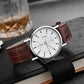 Montre à quartz simple à la mode pour hommes