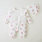 Bébé fille bébé onesies
