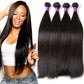 De cheveux humains cheveux raides braziline cheveux raides Brésil vente chaude couleur naturelle