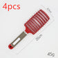 Brosse à cheveux Anti Klit Brushy Haarborstel Femmes Démêlant Cheveux Brosse À Poils En Nylon Cuir Chevelu Massage Teaser De Brosse À Cheveux Peigne