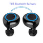 Étanche Bluetooth 5.0 sans fil écouteurs casque casque antibruit TWS