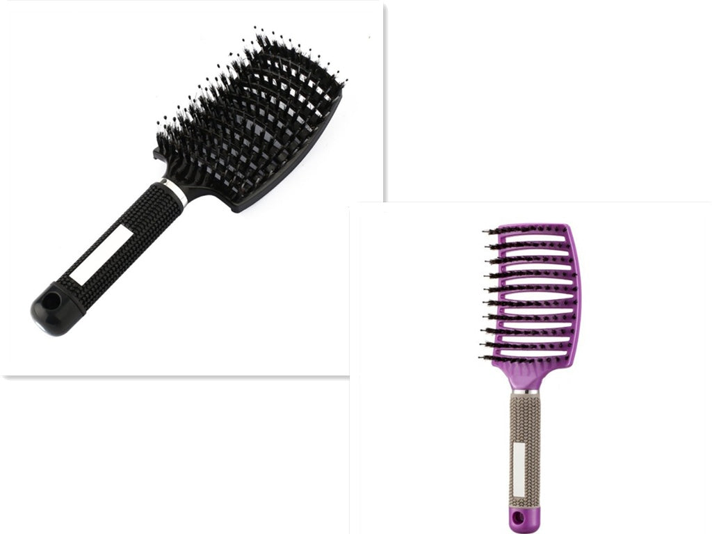 Brosse à cheveux Anti Klit Brushy Haarborstel Femmes Démêlant Cheveux Brosse À Poils En Nylon Cuir Chevelu Massage Teaser De Brosse À Cheveux Peigne