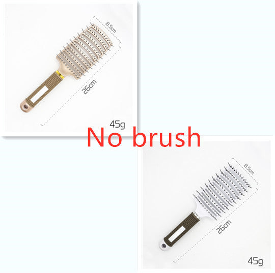 Brosse à cheveux Anti Klit Brushy Haarborstel Femmes Démêlant Cheveux Brosse À Poils En Nylon Cuir Chevelu Massage Teaser De Brosse À Cheveux Peigne