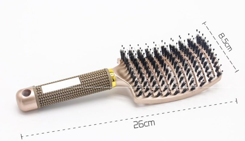 Brosse à cheveux Anti Klit Brushy Haarborstel Femmes Démêlant Cheveux Brosse À Poils En Nylon Cuir Chevelu Massage Teaser De Brosse À Cheveux Peigne
