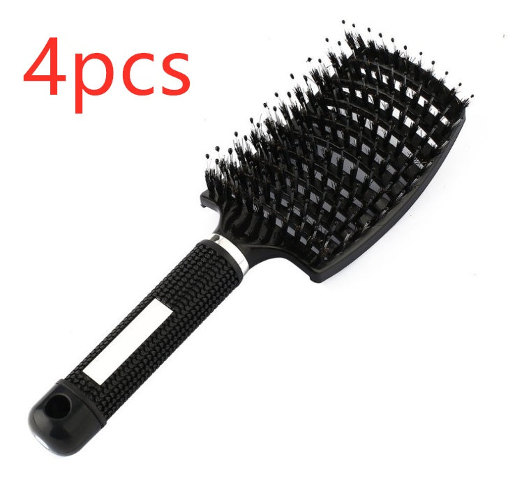 Brosse à cheveux Anti Klit Brushy Haarborstel Femmes Démêlant Cheveux Brosse À Poils En Nylon Cuir Chevelu Massage Teaser De Brosse À Cheveux Peigne