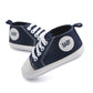 Toile Classique Sport Sneakers Bébé Garçons Filles Premiers Marcheurs Chaussures Infant Toddler Semelle Souple Anti-glissement Bébé Chaussures