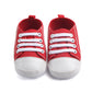 Toile Classique Sport Sneakers Bébé Garçons Filles Premiers Marcheurs Chaussures Infant Toddler Semelle Souple Anti-glissement Bébé Chaussures