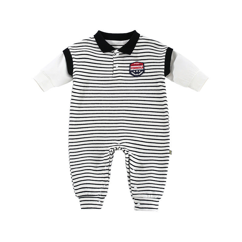 Bébé Onesies Rayé Bébé Bébé Nouveau-Né Vêtements Bébé Automne Vêtements