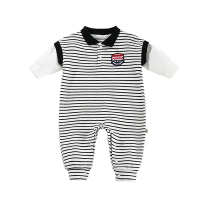 Bébé Onesies Rayé Bébé Bébé Nouveau-Né Vêtements Bébé Automne Vêtements