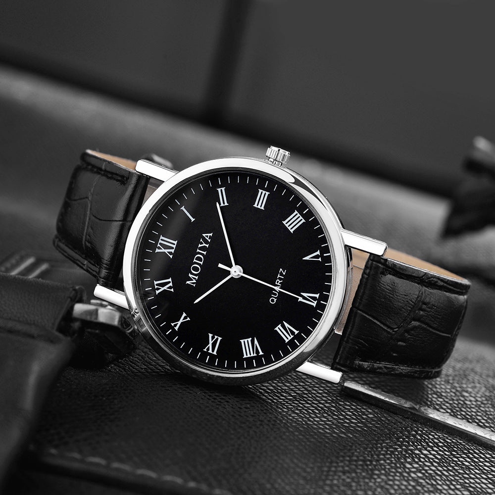 Montre à quartz simple à la mode pour hommes