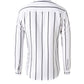 Striped Men's Fashion Long Sleeve Handsome Casual Shirt