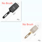Brosse à cheveux Anti Klit Brushy Haarborstel Femmes Démêlant Cheveux Brosse À Poils En Nylon Cuir Chevelu Massage Teaser De Brosse À Cheveux Peigne