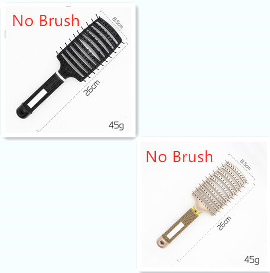 Brosse à cheveux Anti Klit Brushy Haarborstel Femmes Démêlant Cheveux Brosse À Poils En Nylon Cuir Chevelu Massage Teaser De Brosse À Cheveux Peigne