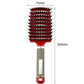 Brosse à cheveux Anti Klit Brushy Haarborstel Femmes Démêlant Cheveux Brosse À Poils En Nylon Cuir Chevelu Massage Teaser De Brosse À Cheveux Peigne