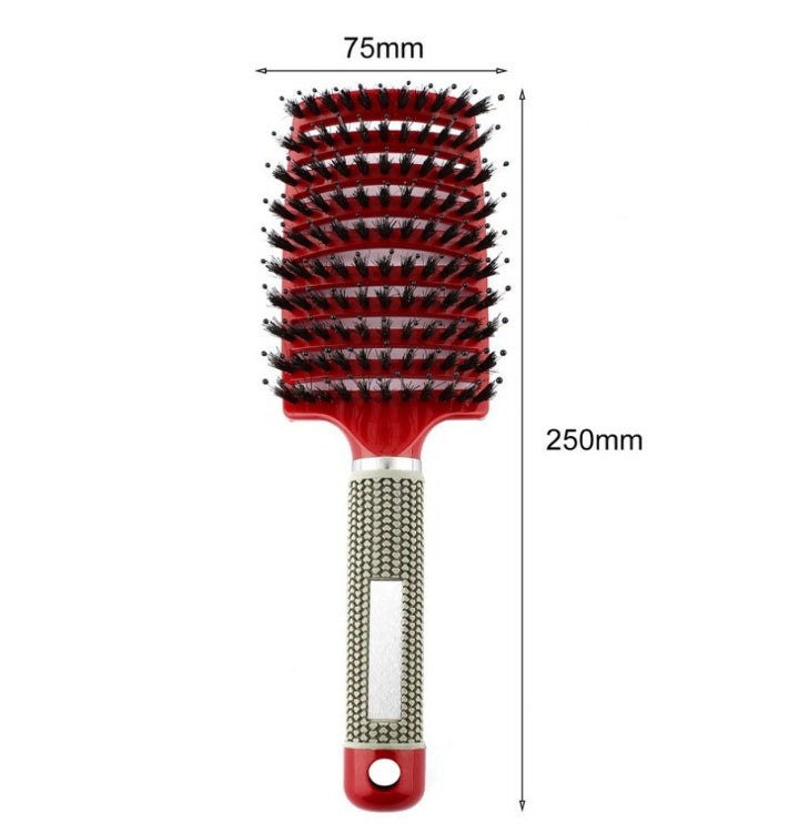 Brosse à cheveux Anti Klit Brushy Haarborstel Femmes Démêlant Cheveux Brosse À Poils En Nylon Cuir Chevelu Massage Teaser De Brosse À Cheveux Peigne
