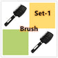 Brosse à cheveux Anti Klit Brushy Haarborstel Femmes Démêlant Cheveux Brosse À Poils En Nylon Cuir Chevelu Massage Teaser De Brosse À Cheveux Peigne