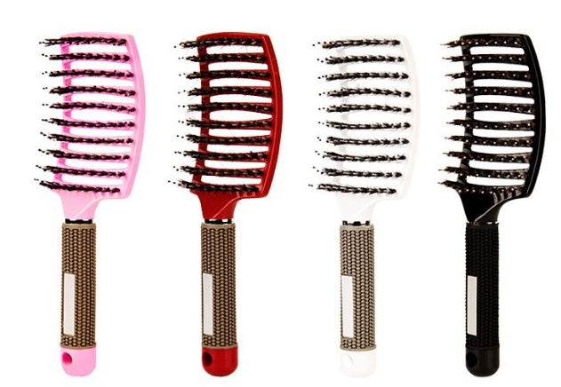 Brosse à cheveux Anti Klit Brushy Haarborstel Femmes Démêlant Cheveux Brosse À Poils En Nylon Cuir Chevelu Massage Teaser De Brosse À Cheveux Peigne