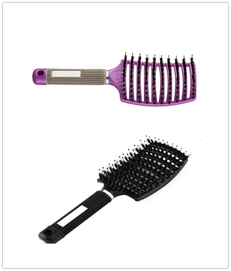 Brosse à cheveux Anti Klit Brushy Haarborstel Femmes Démêlant Cheveux Brosse À Poils En Nylon Cuir Chevelu Massage Teaser De Brosse À Cheveux Peigne