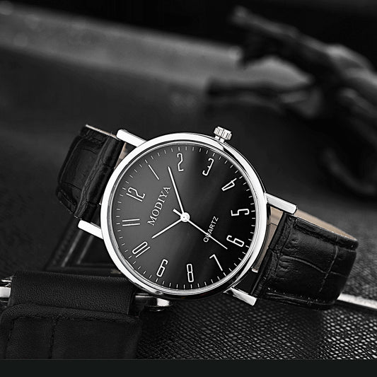 Montre à quartz simple à la mode pour hommes