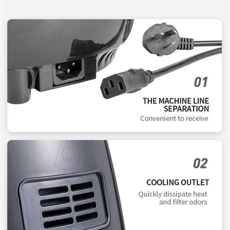 Friteuse électrique à la maison de contact intelligent de friteuse d'air