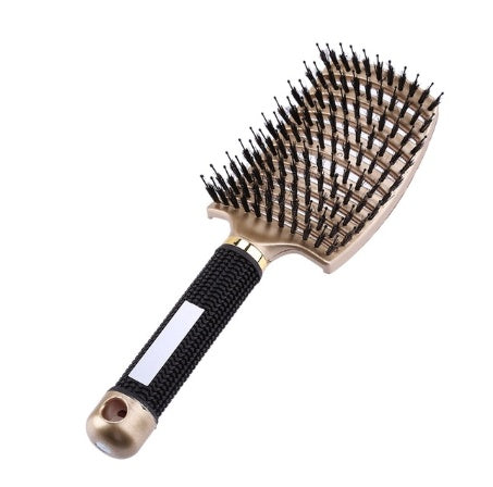 Brosse à cheveux Anti Klit Brushy Haarborstel Femmes Démêlant Cheveux Brosse À Poils En Nylon Cuir Chevelu Massage Teaser De Brosse À Cheveux Peigne