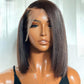 Super Double Drawn 13x4 Suisse Brun Dentelle Frontale Perruque