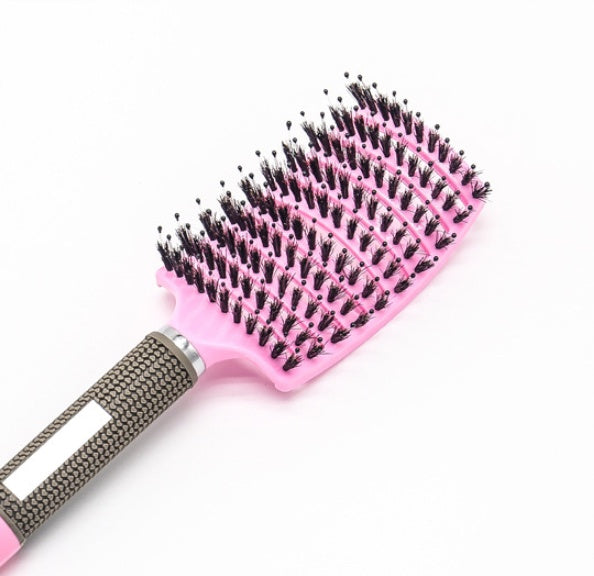 Brosse à cheveux Anti Klit Brushy Haarborstel Femmes Démêlant Cheveux Brosse À Poils En Nylon Cuir Chevelu Massage Teaser De Brosse À Cheveux Peigne