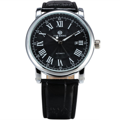 Montre mécanique décontractée de style américain européen pour hommes