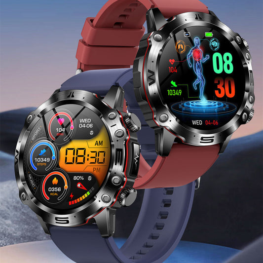 Montre de sport de plein air HD ECG d'appel Bluetooth