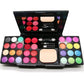 Maquillage boîte 24 fard à paupières + 8 rouge à lèvres + 4 blush + 3 poudre 39 couleur maquillage disque combinaison plateau de maquillage