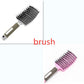 Brosse à cheveux Anti Klit Brushy Haarborstel Femmes Démêlant Cheveux Brosse À Poils En Nylon Cuir Chevelu Massage Teaser De Brosse À Cheveux Peigne