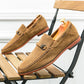 Poinçonnage respirant chaussures en cuir britannique
