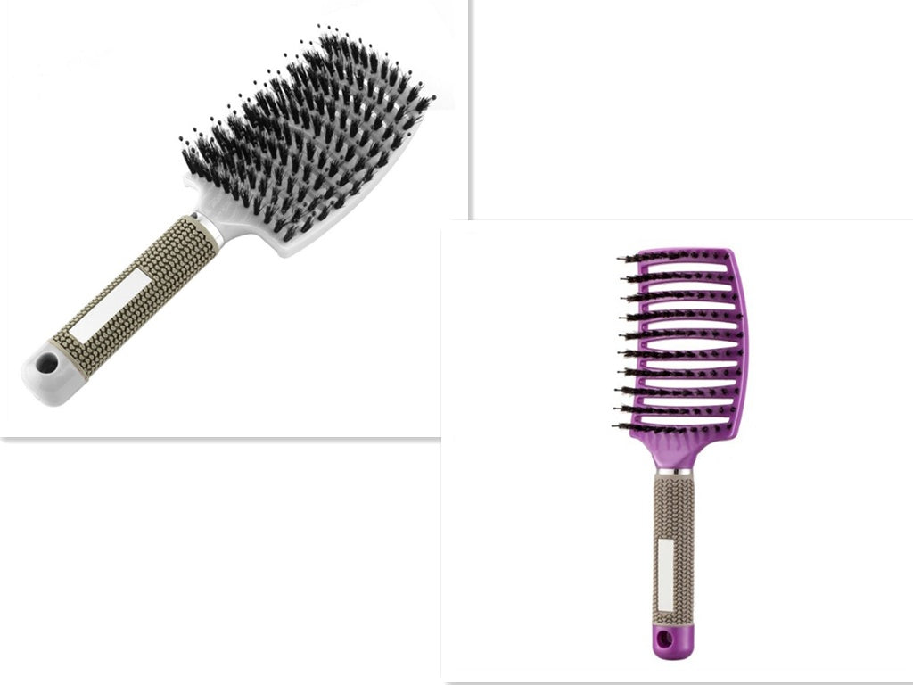 Brosse à cheveux Anti Klit Brushy Haarborstel Femmes Démêlant Cheveux Brosse À Poils En Nylon Cuir Chevelu Massage Teaser De Brosse À Cheveux Peigne