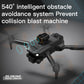 P8 Pro HD Photographie Aérienne Cinq Lens Obstacle Éviter Drone Retour Automatique GPS Quadcopter Télécommande Avion Positionnement GPS