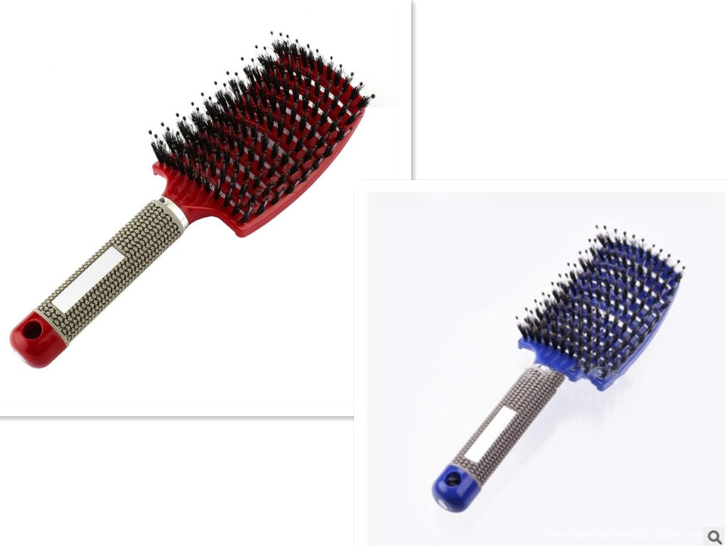 Brosse à cheveux Anti Klit Brushy Haarborstel Femmes Démêlant Cheveux Brosse À Poils En Nylon Cuir Chevelu Massage Teaser De Brosse À Cheveux Peigne