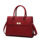 Sac à motif de pierre pour femmes ensemble de trois pièces de grande capacité
