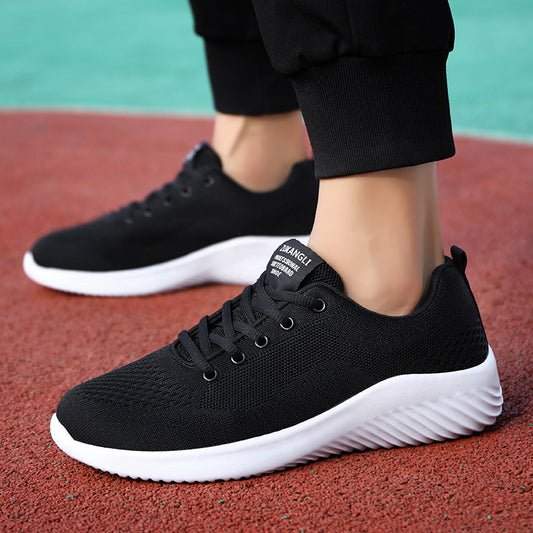 Chaussures tissées volantes décontractées pour hommes, printemps et été grande taille