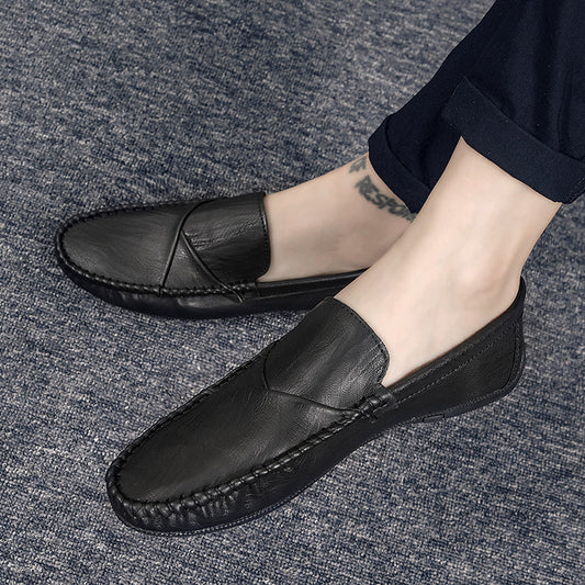 Nouveaux mocassins Gommino de style britannique pour hommes