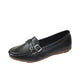 Spring And Autumn New Single Layer Shoes Women's Fashion Belt Buckle Mom Shoes