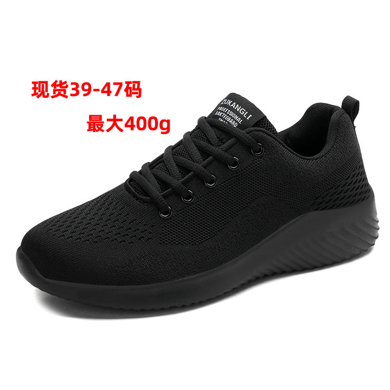Chaussures tissées volantes décontractées pour hommes, printemps et été grande taille