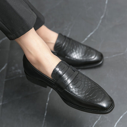 Chaussures en cuir décontractées de style coréen de style britannique