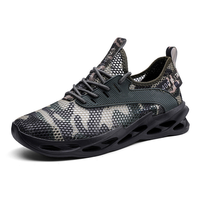 Chaussures tissées volantes décontractées pour hommes, printemps et été grande taille