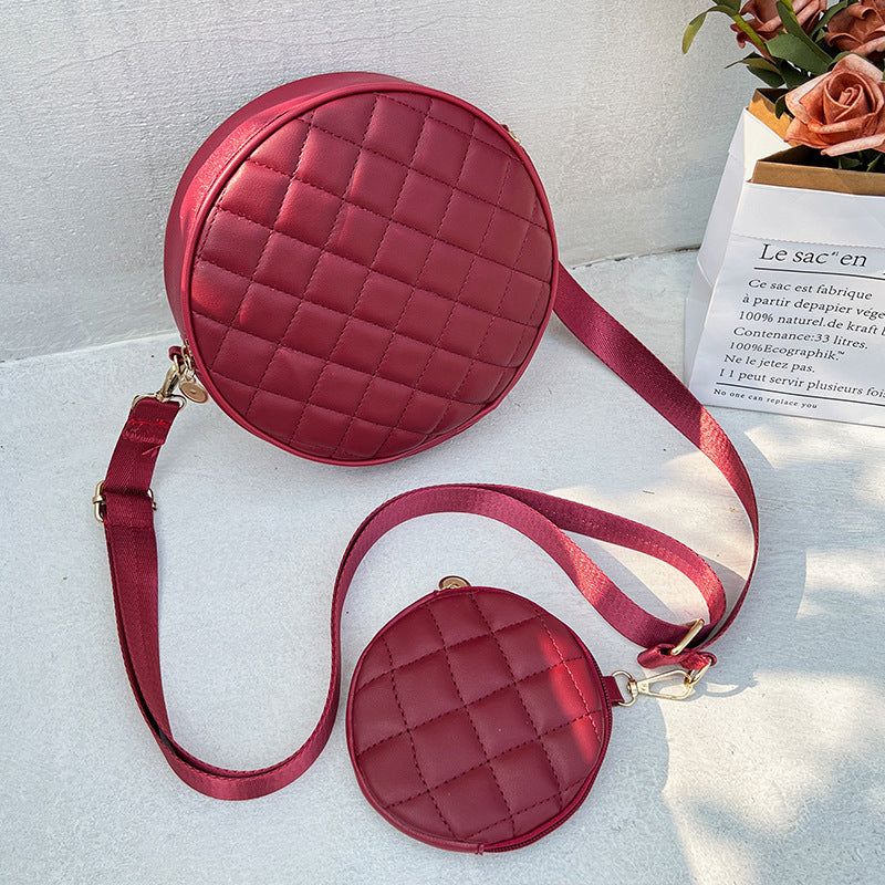 Sac en deux pièces Rhombus à carreaux